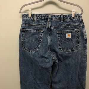 Fleece Lined Carhartt Jeans
